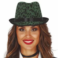 Gangsterhoed Luipaard Groen
