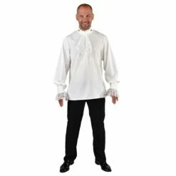 Steampunk Blouse Creme