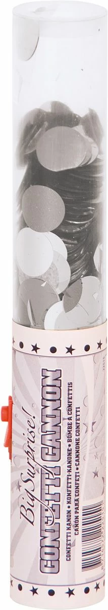 Party Popper Confetti Zilver Ster