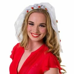 Tiara Bruid Met Roosjes