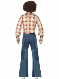 Flared Broek Patchwork -FeestFabriek Verkoop 33838 b