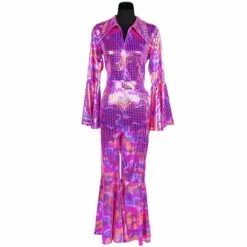 Disco Catsuit Paars