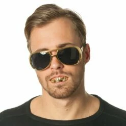 Gebit Goud Met Diamantjes