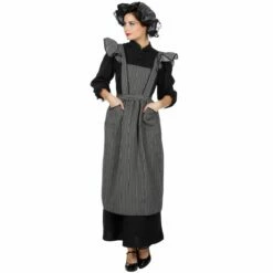 Schort & Muts Grijs/Zwart