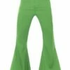 Flared Broek Heren Groen