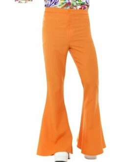 Flared Broek Heren Oranje