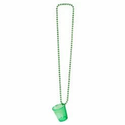 Shotglaasje Ketting Groen St. Patricks Day