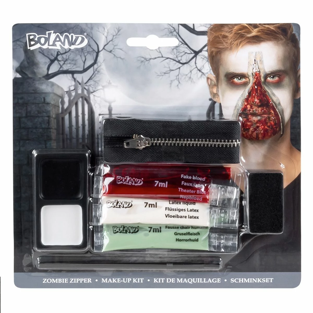 Luxe Make-up Set Zombie Rits 1 Luxe Make-up Set Zombie Rits