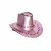 Cowboyhoed Glans Roze
