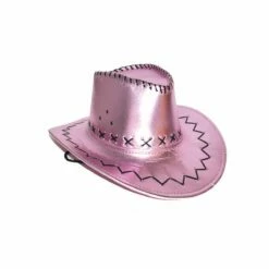 Cowboyhoed Glans Roze