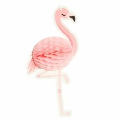Honinggraat Decoratie Flamingo (27 X 14 Cm)