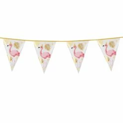 Vlaggenlijn Flamingo (4m)