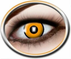 Kleurlenzen Kraai Oranje (3 Maanden)