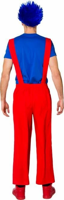 Tuinbroek Heren Rood