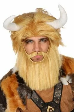 Pruik Viking/Beest