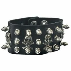 Armband Spike & Skull
