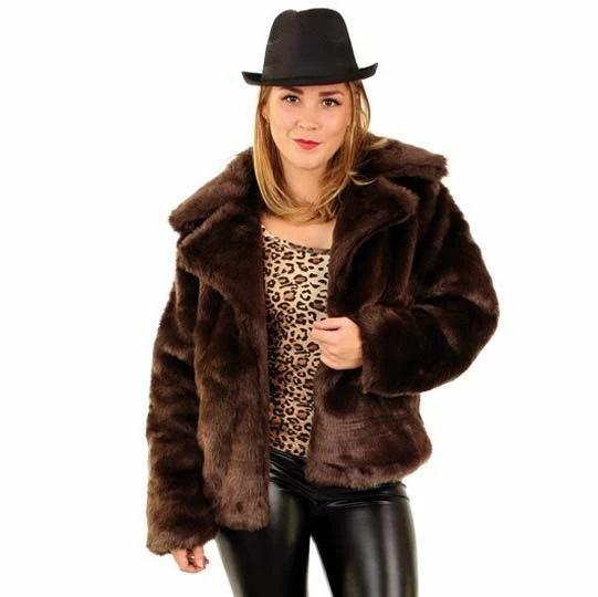 Bontjas Bruin 2 Bontjas Bruin - Afbeelding 2