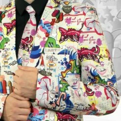 Graffiti Suit -FeestFabriek Verkoop 871364708461 3