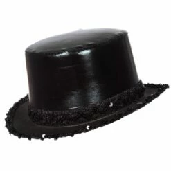 Hoge Hoed Paillet Zwart