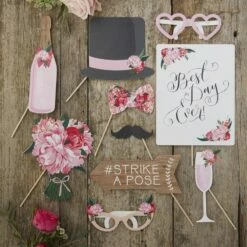 Photo Booth Bruiloft Accessoires