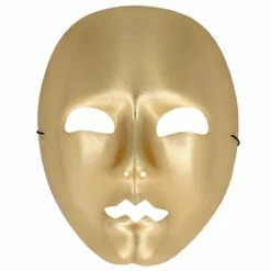 Masker Mime Goud -FeestFabriek Verkoop bol 00182 3