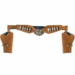 Dubbele Cowboy Holster Bruin