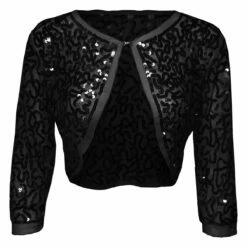 Bolero Paillet Zwart