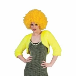 Fuzzy Bolero Geel