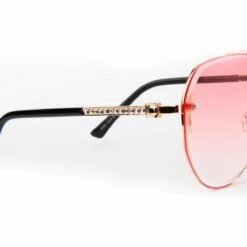 Luxe Zonnebril Roze -FeestFabriek Verkoop bril luxe roze 3 gr