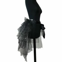 Burlesque Rokje Met Glitters Zwart