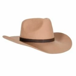 Cowboyhoed Luxe Wolvilt Beige