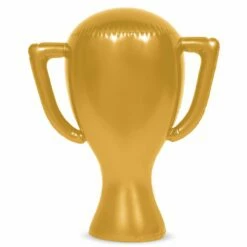Opblaas Cup Trofee Goud (45 Cm)