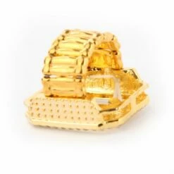 Ring Dollar Met Steentjes Goud -FeestFabriek Verkoop dollar ring 3 gr