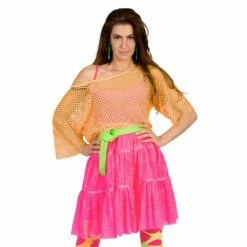 Netshirt Neon Oranje