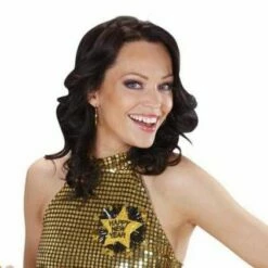 Broche Happy Newyear Goud -FeestFabriek Verkoop feestartikelen broche happy new year goud 1 3