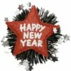 Broche Happy Newyear Rood