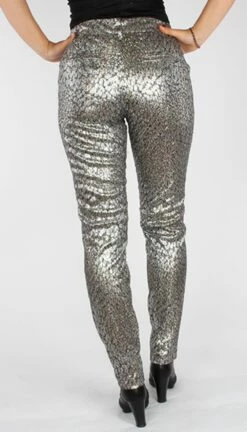 Glitter Damesbroek Zilver