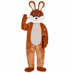 Luxe Paashaas Mascotte Bruin