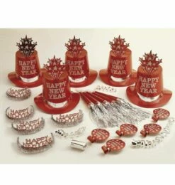 Party Kit "Red Happy Newyear"