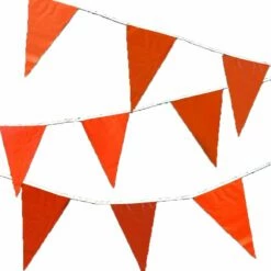 Vlaggenlijn Oranje 10 Meter