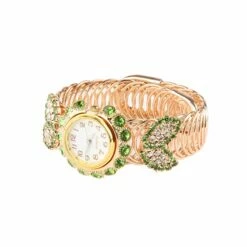 Horloge Goud/Groen