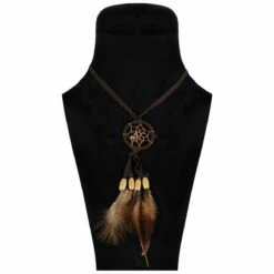 Indianen Hoofdband/Ketting Dreamcatcher