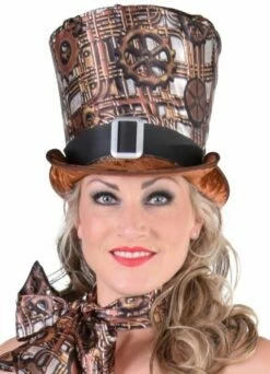 Steampunk Hoge Hoed Print