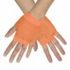 Nethandschoenen Kort Vingerloos Fluor Oranje