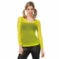 Netshirt Neongeel