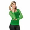 Netshirt Neongroen