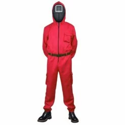 Squid Game Kinderpak Met Masker Vierkant