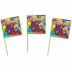 Cocktailprikkers Abraham