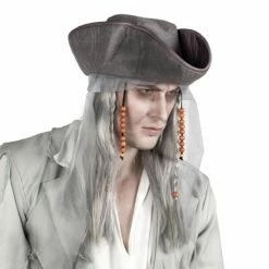 Pruik Met Hoed Piraat