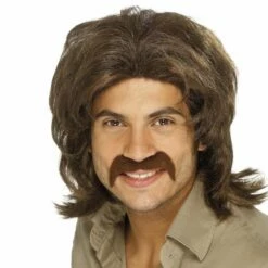 70's Retropruik Bruin